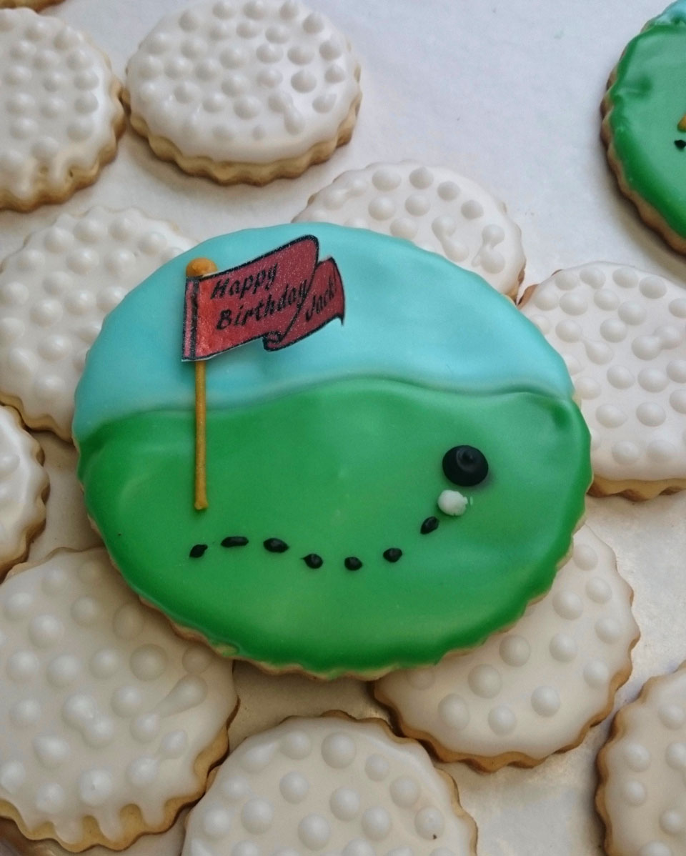 Golfing Cookies