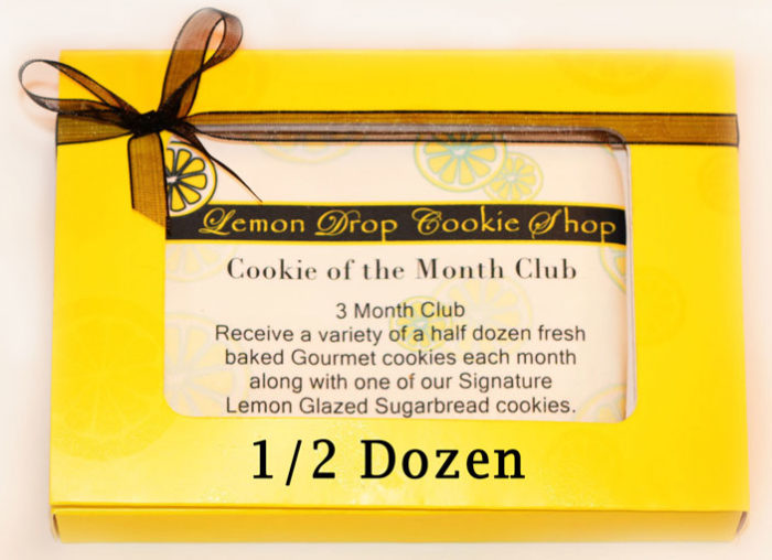 Cookie of the Month Club - 1/2 Dozen