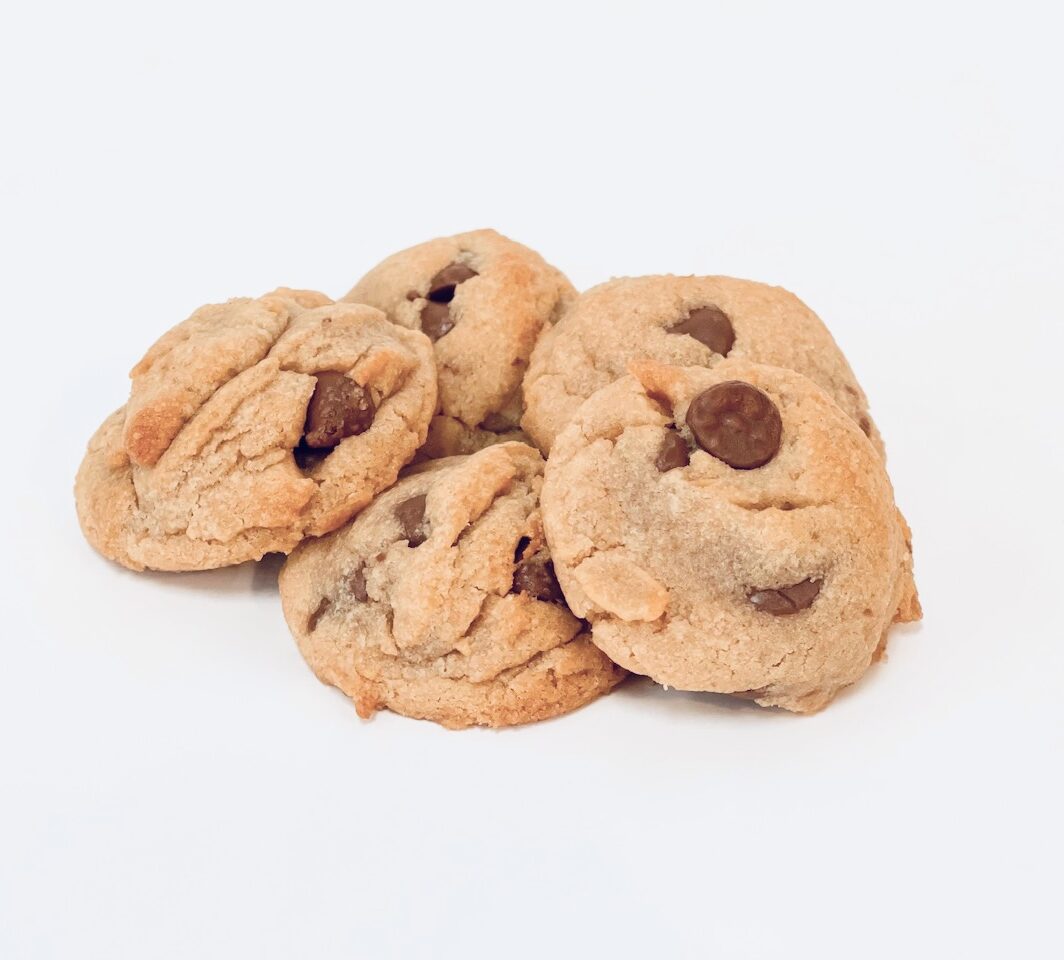 Peanut butter and chocolate cookies