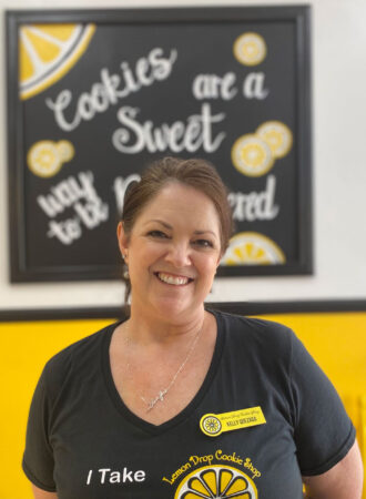 Kelly Quezada, owner of Lemon Drop Cookie Shop.